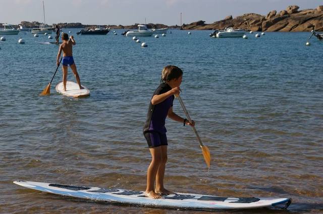 initiation au stand up paddle