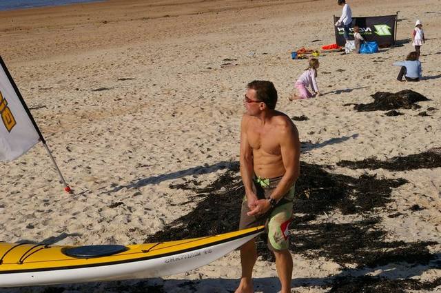 sur la plage