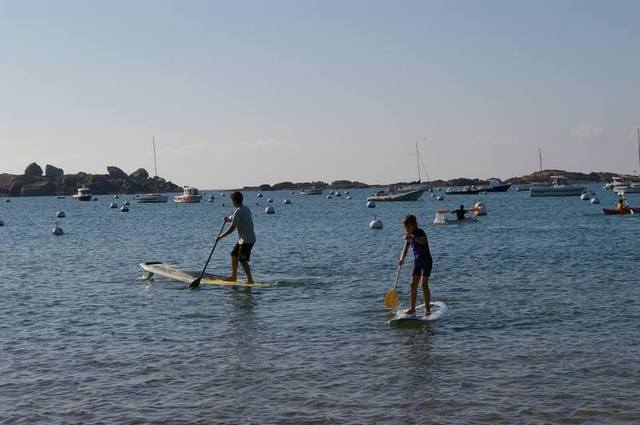 apprentissage en stand up paddle