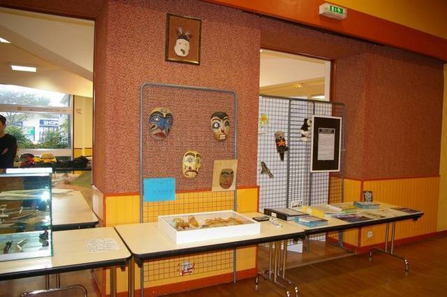 masques et objets d'alaska, groenland...