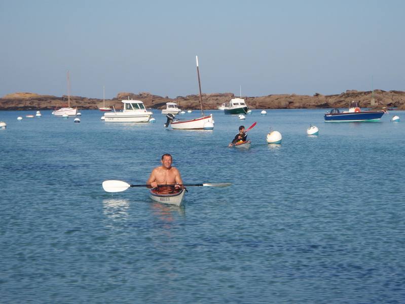 arrivée du challenge Fun Kayak