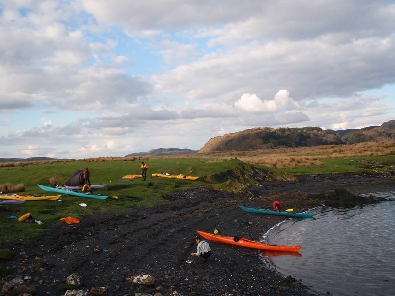 Bivouac en Ecosse Oban 