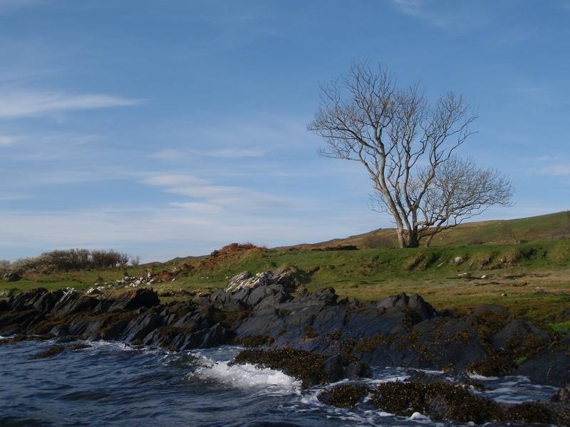 kayak en Ecosse près d'Oban (photos par Anne Brétéché)