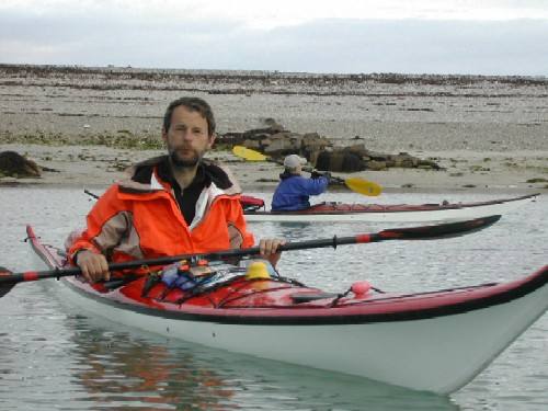 Jean-Louis Simon sur son Nordkapp