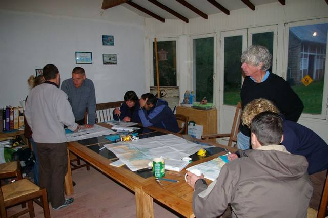 Exercice lors du Stage de perfectionnement
