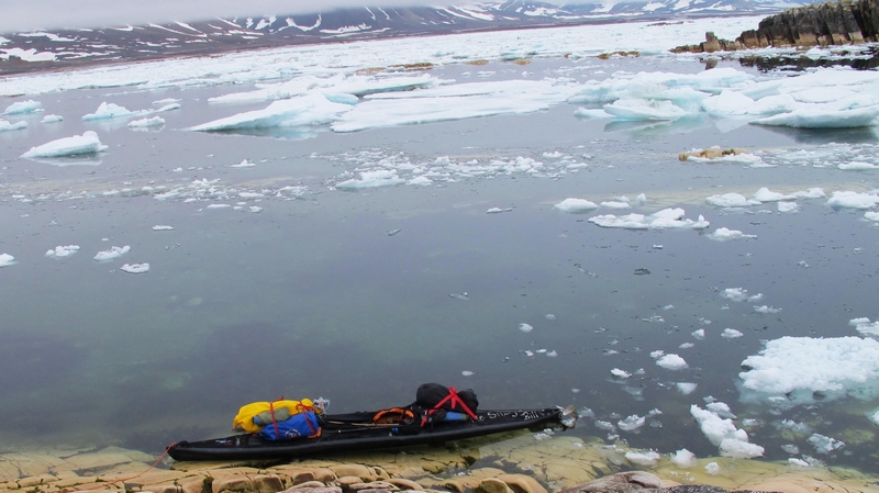 kayak au spitzberg