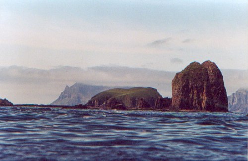 Iles aléoutiennes paysage