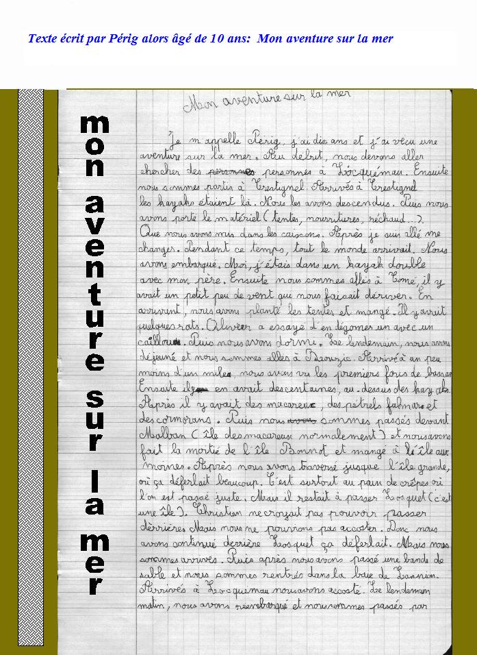 Texte de Perig Scalbert