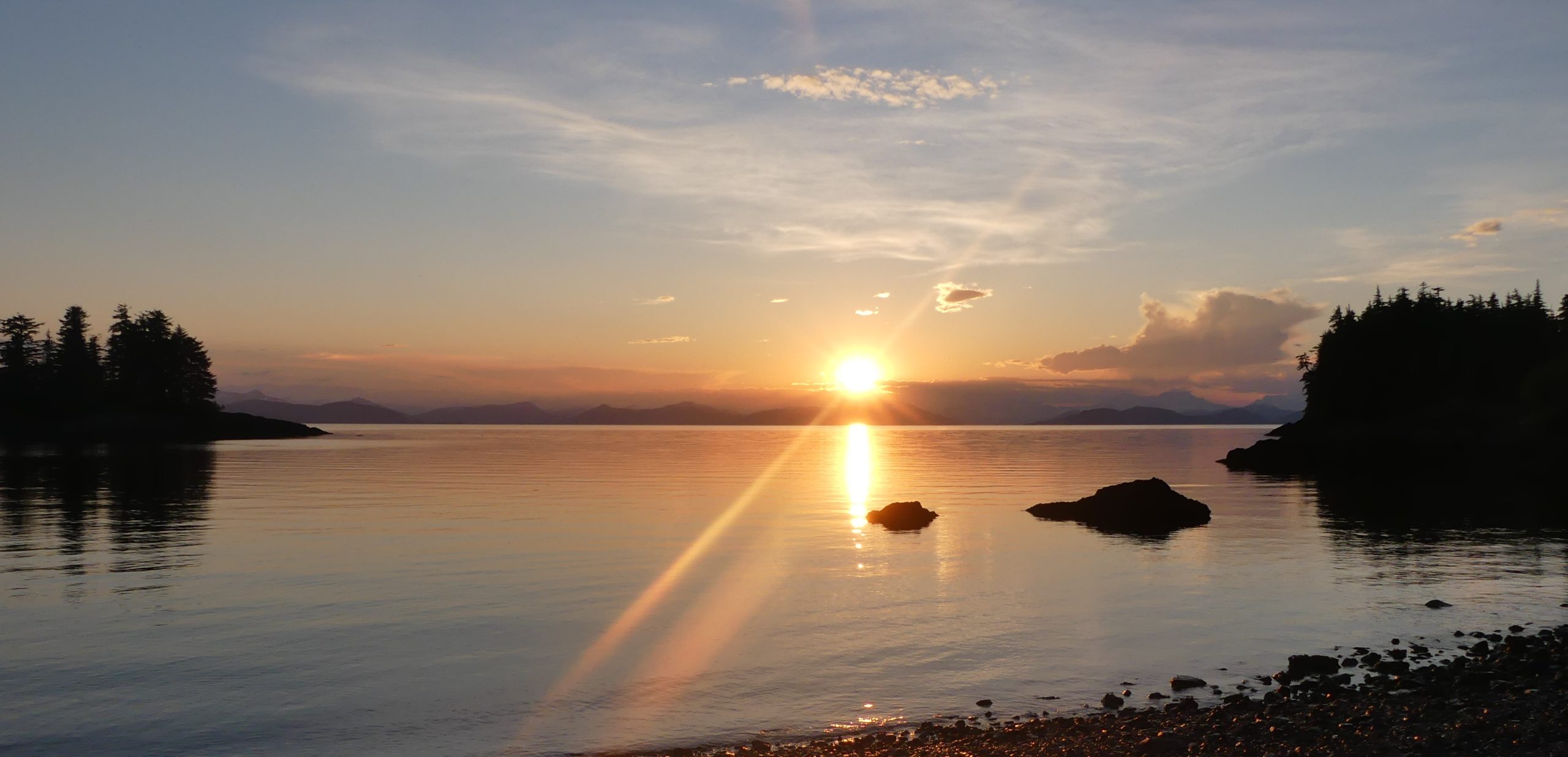 Bivouac sur Knight Island Ouest