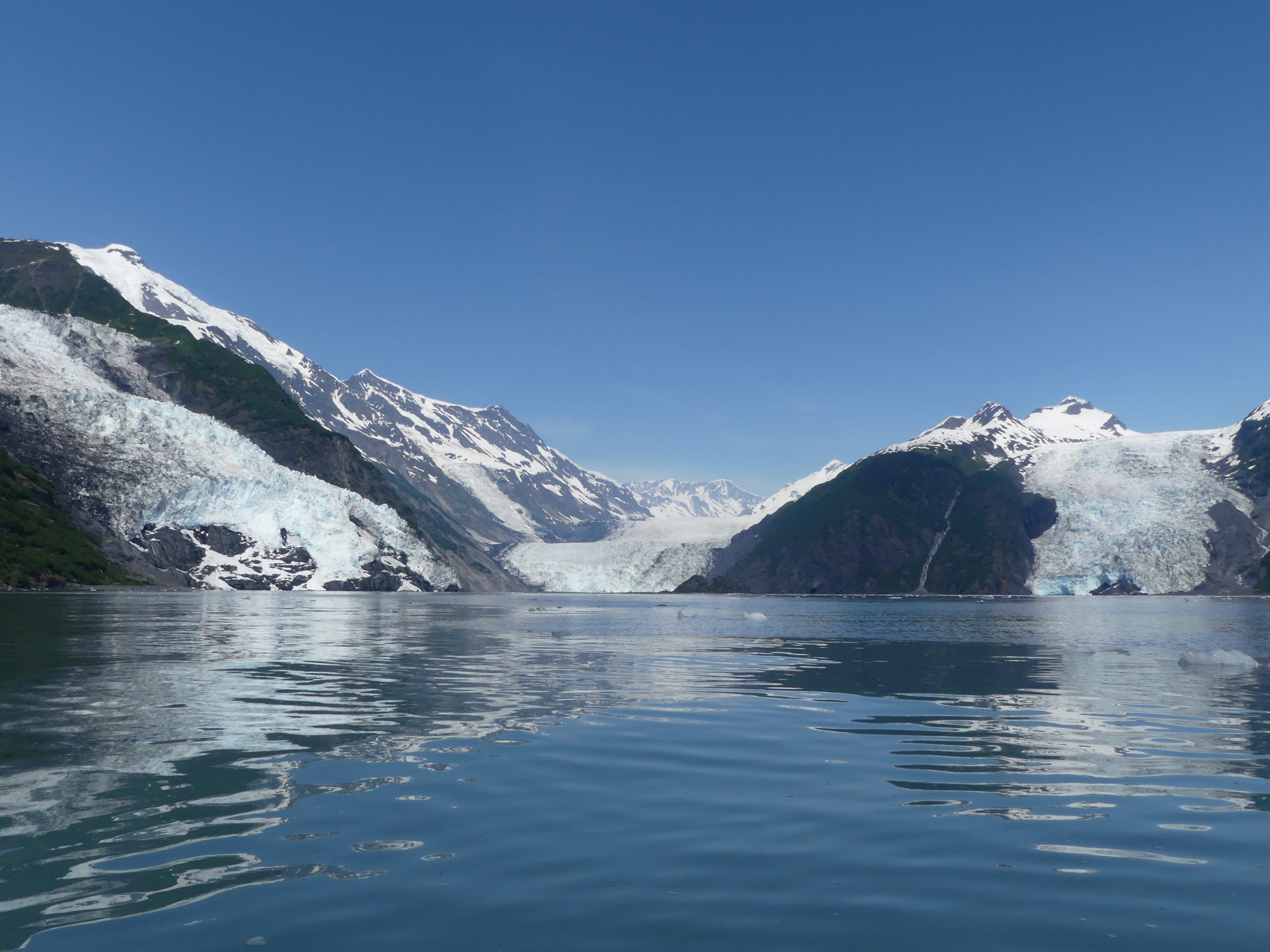 Glaciers Cascade, Barry et Coke, Prince William Sound